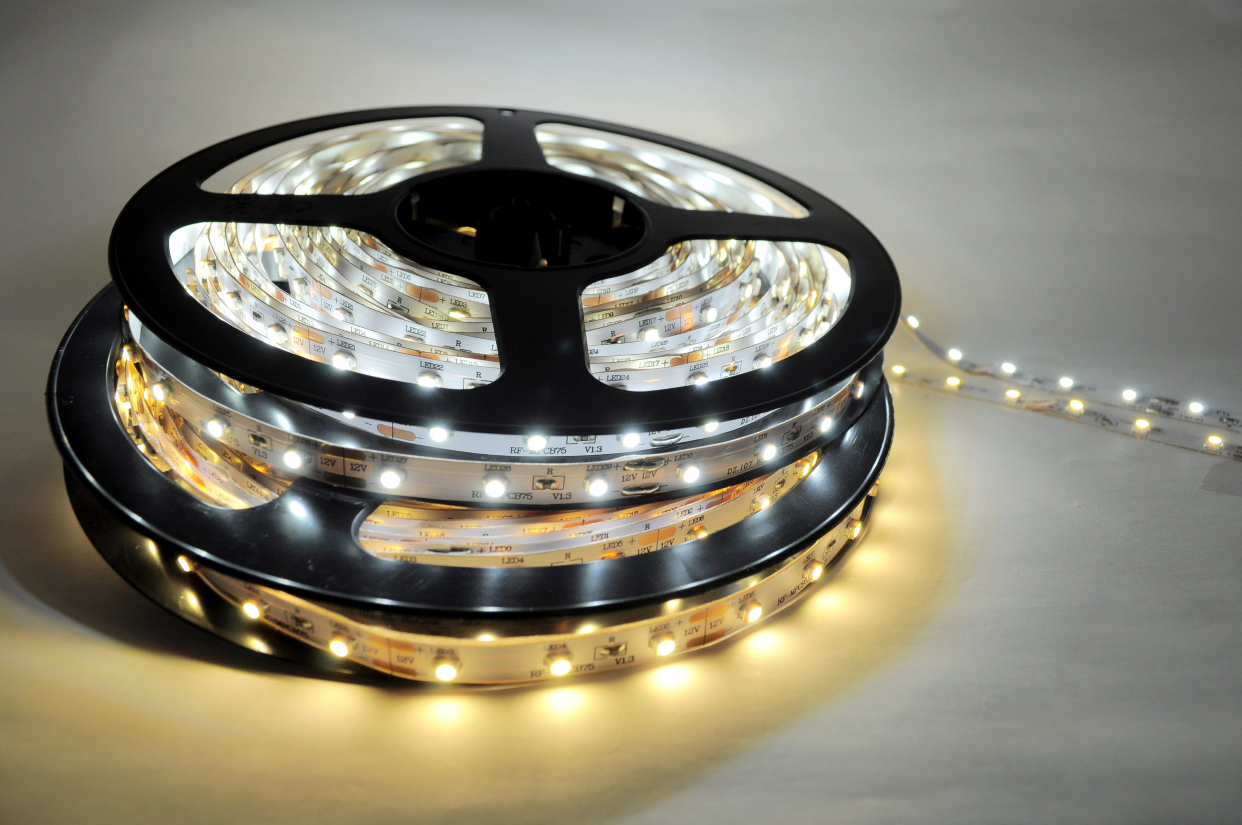 LED Light Strip - Super Bright - 12 Meter Reel (White)