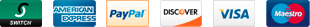 switch, american express, paypal, discover, visa, mastercard