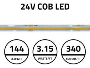 24V COB LED Light Strips