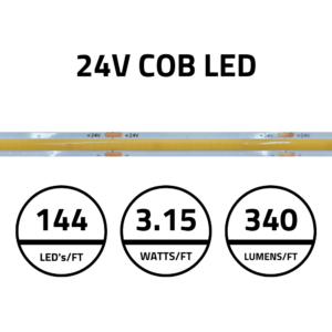 24V COB LED Light Strips