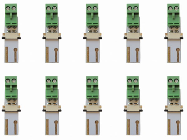 Tiger Paw LED Connector®, Green Screw Terminal (10mm PC) - Image 3