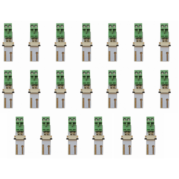 Tiger Paw LED Connector®, Green Screw Terminal (10mm PC) - Image 4