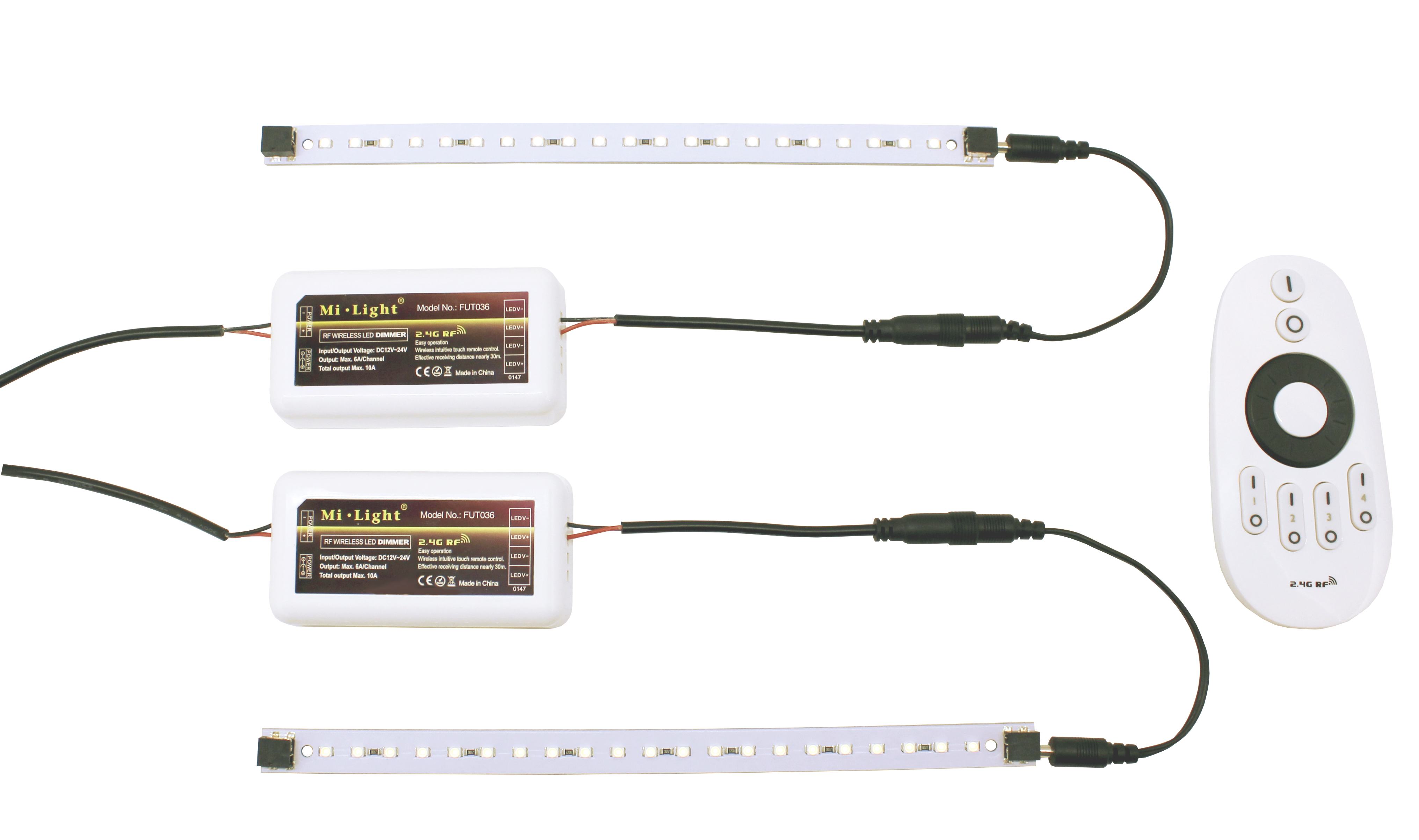 Multi-Zone Wireless Receiver (12VDC or 24VDC Flex) - Inspired LED