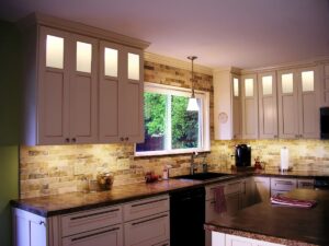 Hardwired Led Lighting System, How To Install Tape Lighting Under Kitchen Cabinets