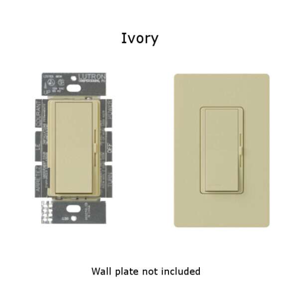 CFL - Lutron LED Dimmer Switch, Wall - Variety of Colors - Image 4