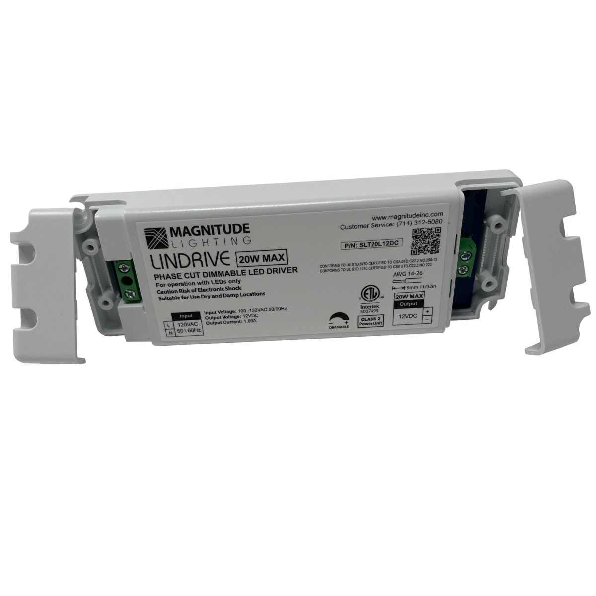 12VDC Dimmable LED Driver installation - Magnitude's E-Series UL listed 