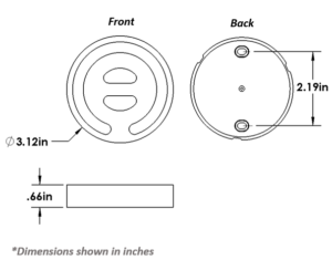 Wall Mount Dimmer Dimensions