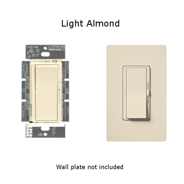 CFL - Lutron LED Dimmer Switch, Wall - Variety of Colors - Image 3