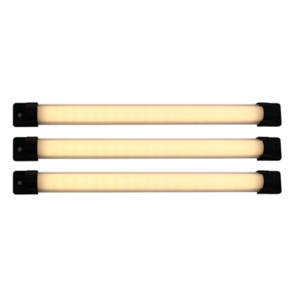 Designer Series, 10 Inch LED Lighting Panel Packs, Frosted Lens Warm White | 3709WW
