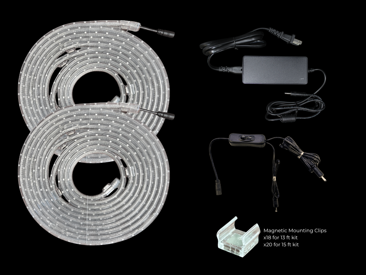 LED Lift Lighting 4-Post Lift Light Kit