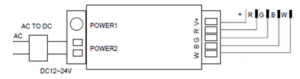 Zigbee RGBW Wiring Diagram