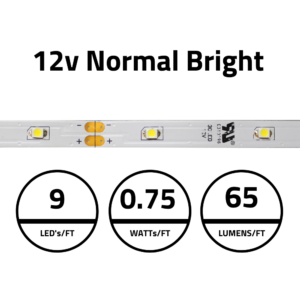 12V Normal Bright LED Light Strips