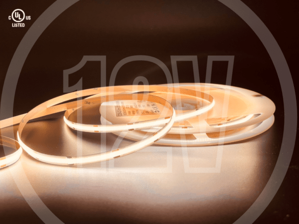 12VDC COB LED Tape Full 12M Reel (White) - $215.00