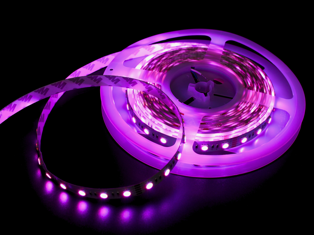 24VDC RGBW Flexible LED Reel | 16.4 ft | 18 LEDs/ft - Image 4