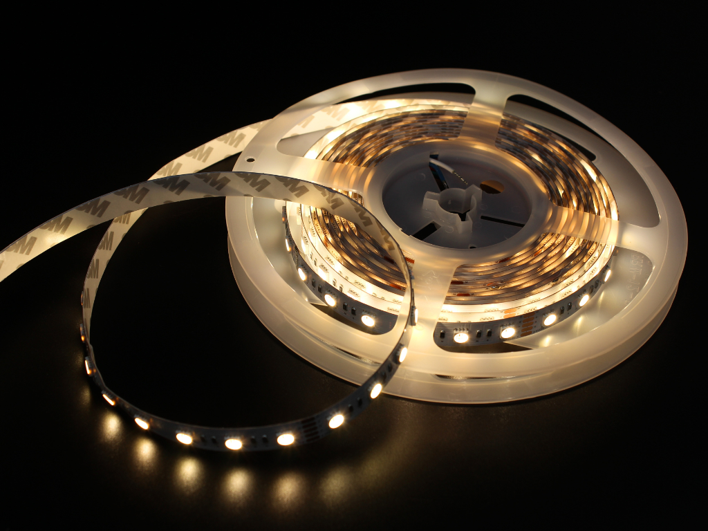 24VDC RGBW Flexible LED Reel | 16.4 ft | 18 LEDs/ft - Image 3