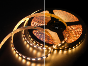 24VDC Dim to Warm Flexible LED Reel | 39.4 ft | 50 LEDs/ft