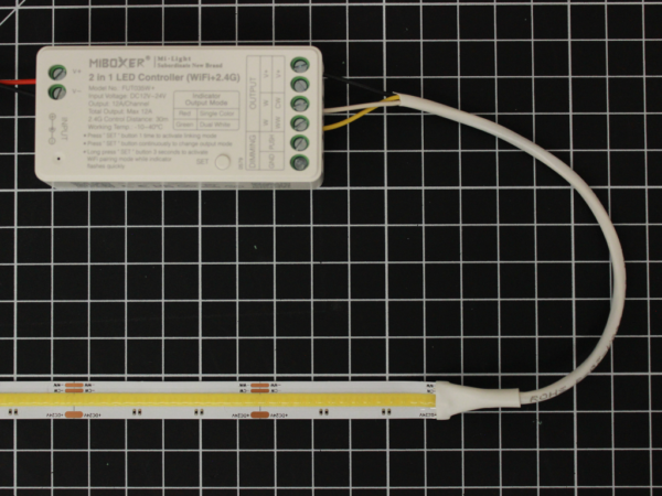 Color Shifting (Tunable White) LED Strip Controller (WiFi+2.4Ghz) - Image 3