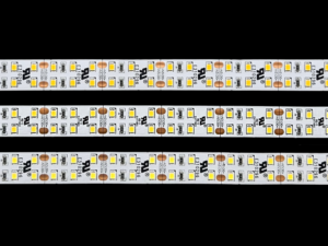 12VDC Double Row Ultra Bright Custom Flexible LED Strip | 60 LEDs/ft