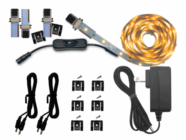 Cut and Connect Series: Normal Bright Flexible Strip, 3 Meter Kit