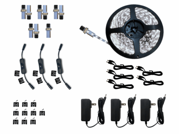 Cut and Connect Series: Super Bright Flexible Strip, 12 Meter Kit - Image 3