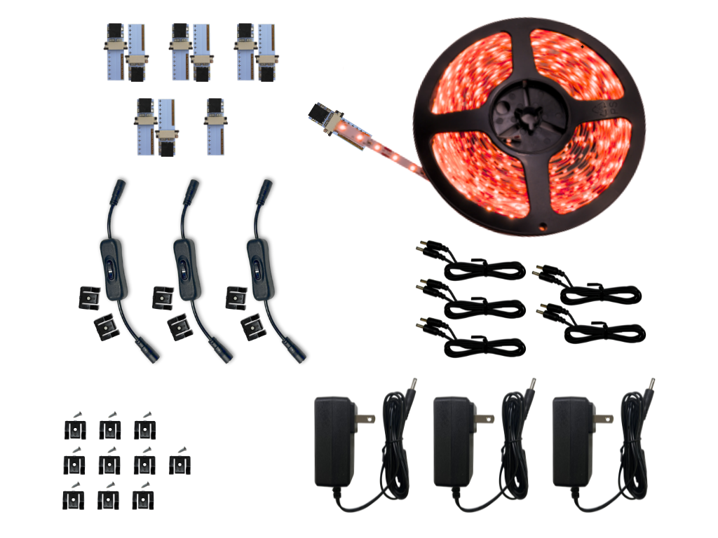 Cut and Connect Series: Super Bright Flexible Strip, 12 Meter Kit - Image 5