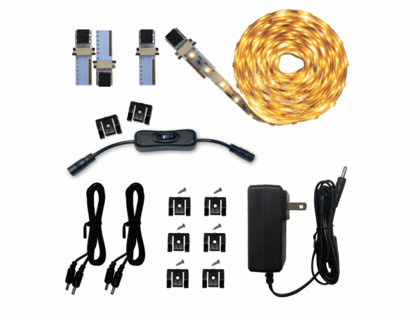 Cut and Connect Series: Super Bright Flexible Strip, 3 Meter Kit