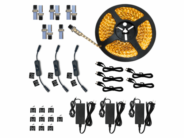 Cut and Connect Series: Ultra Bright Flexible Strip, 12 Meter Kit