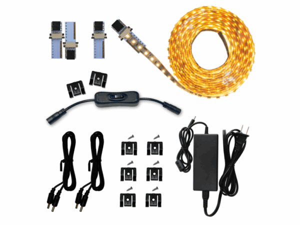 Cut and Connect Series: Ultra Bright Flexible Strip, 3 Meter Kit