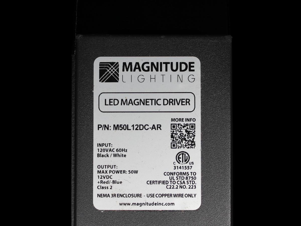 12VDC 50Watt Magnitude Magnetic Transformer - Single & Packs - Image 2