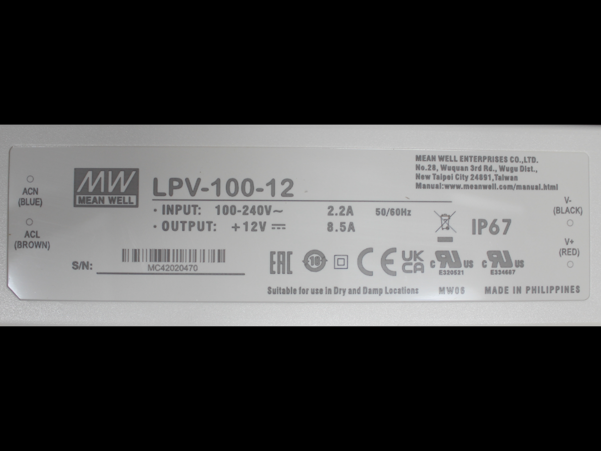 Mean Well LPV Series LED Power Supply - Image 2