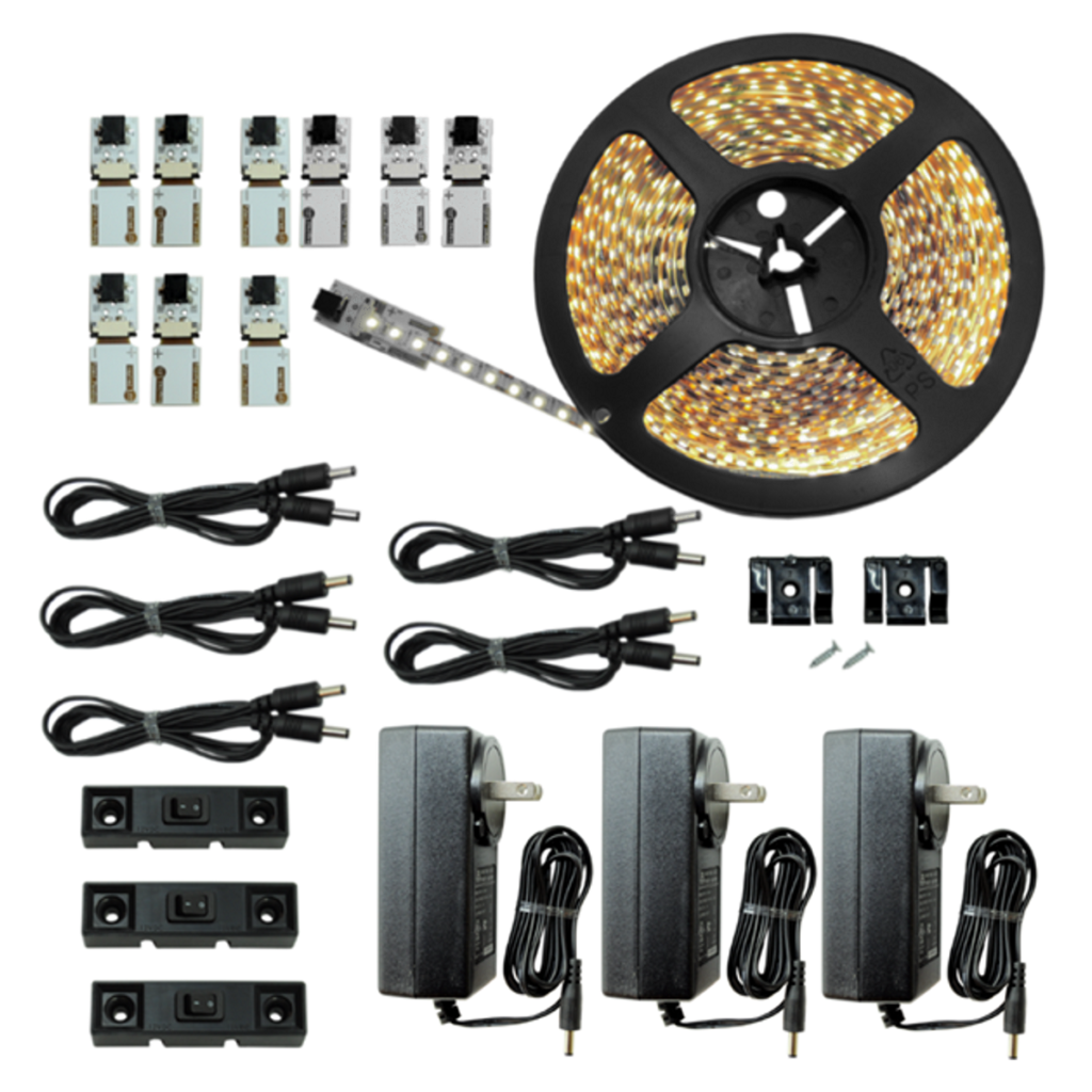 Cut and Connect Series Ultra Bright Flexible Strip Kit, DIY LED Light