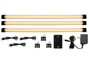 Designer Series Deluxe Kit, 18 Inch LED Lighting Panels, Frosted Lens Warm White | 3732WW