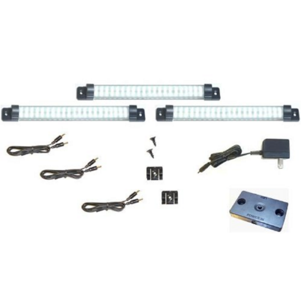 Designer Series Kit, LED Lighting Panels, 10", Clear Lens| 4869-4870