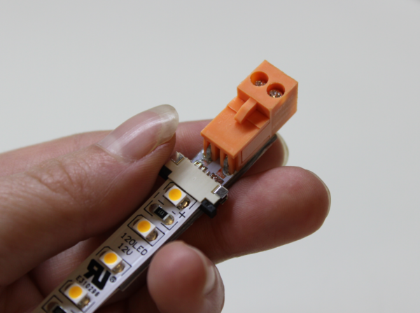 Solderless Tiger Paw® Screw Terminal LED Strip Connector