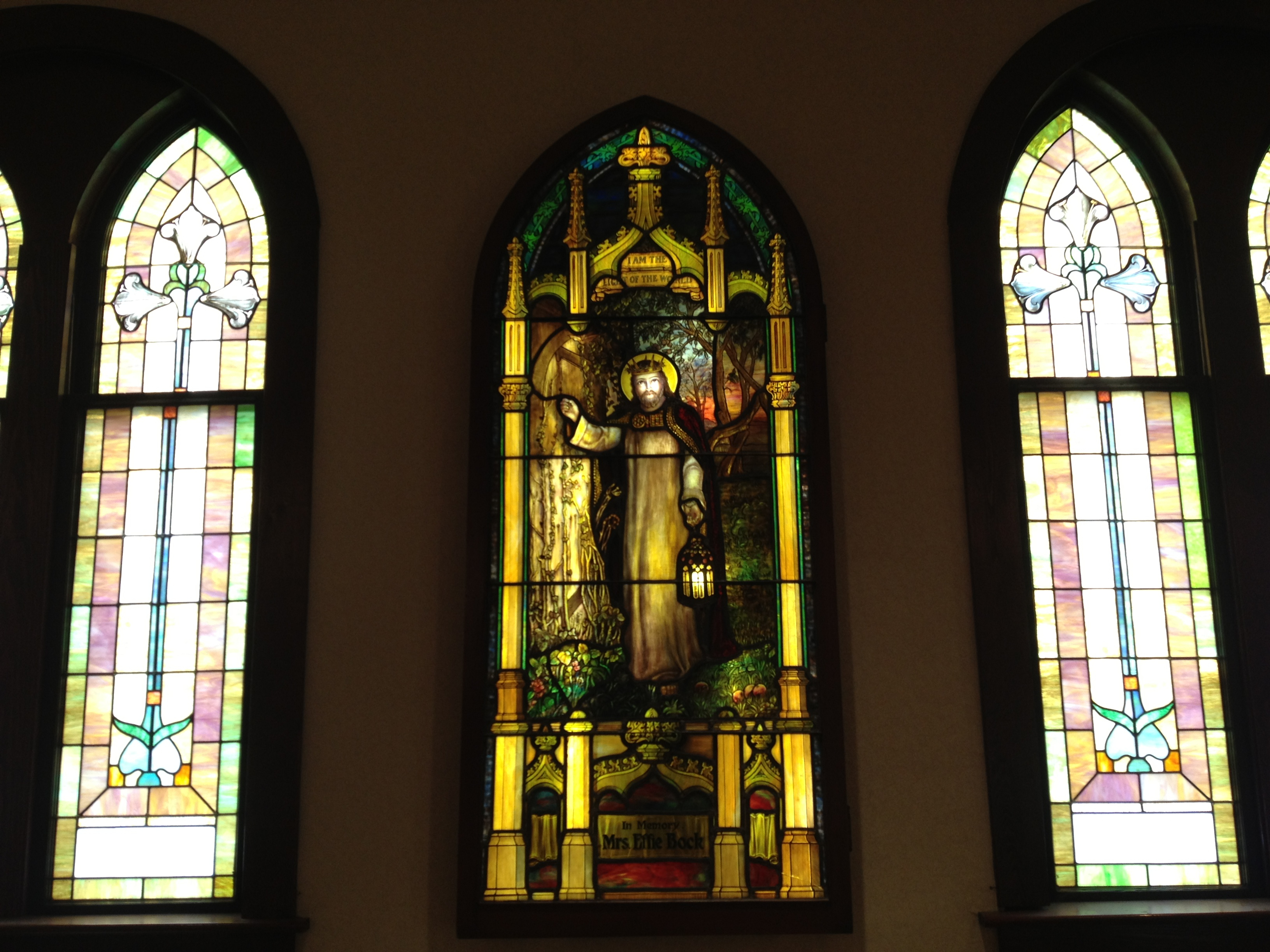 Stained Glass Window, Double Row Ultra Bright Flexible Strip, LED Lighting