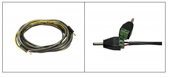 In-wall cable compared to screw termial.