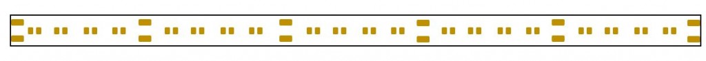Components of an LED Strip - Solder mask or polymer film
