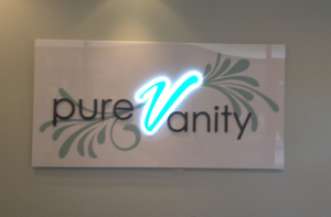 acrylic signs with inspired led lighting 