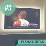 tv backlighting dorm room lighting 